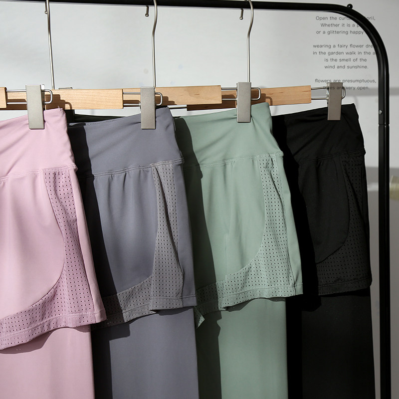 防走光大码假两件瑜伽服运动长裤女速干透气跑步普拉提锻炼秋新款,运动/瑜伽/健身/球迷用品,瑜伽长裤,淘宝优惠券,粉丝福利购,淘宝优惠卷