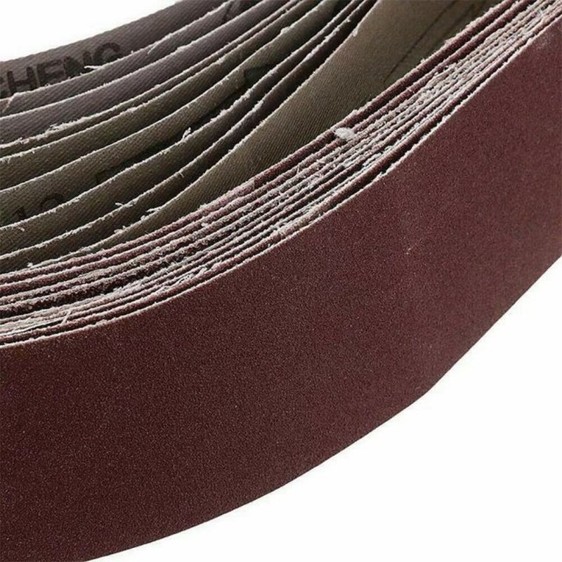 现货7PCS 50x686mml Sanding Belts120-1000 Grit Sandpaper Abra图片