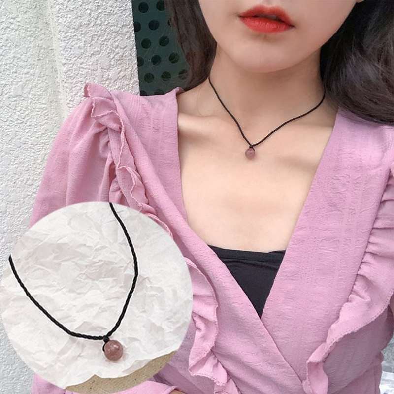 速发ins设计女潮冷淡风项链锁骨链约韩版气质学生轻奢个性小众