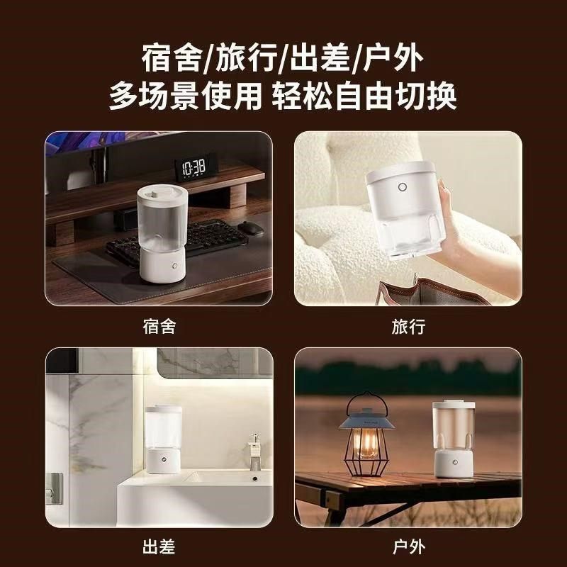 迷你洗内衣内裤洗衣机双仓洗衣杯充电小型便捷式双Y筒洗袜子机