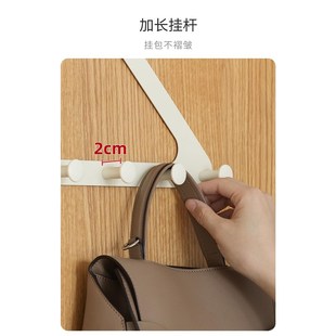 衣柜外侧面挂架直角挂钩柜子挂衣架免打孔柜边门后挂衣钩置物架