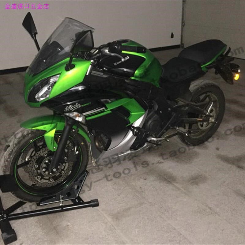 摩托车前轮支撑架 停车架 可调摩托车修理驻车架 起车架 修理托架