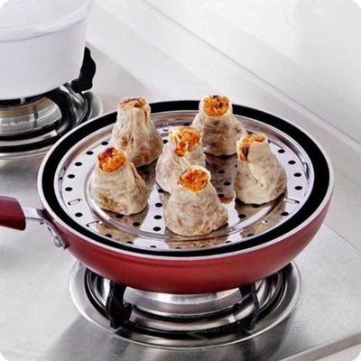 新品S/M/L/XL 4 Sizes Stainless Steel Steamer Rack Insert Sta