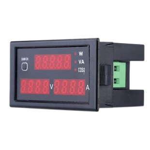 DL69 2048多功能数字数显交流电压电流表功率因数功率计量表