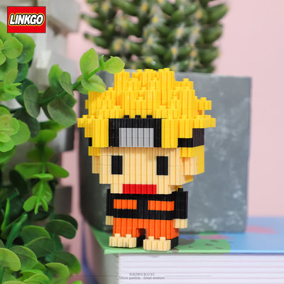 推荐Japan Anime Naruto Micro Bricks Figure Hatake Kakashi Sa