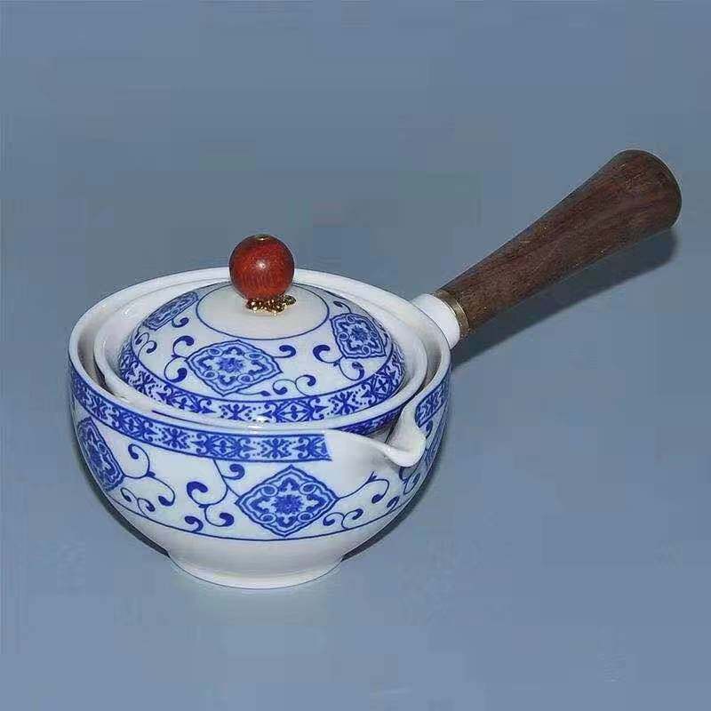 功夫茶具便携逍遥泡懒人A自动泡茶神器侧把冲茶壶单壶