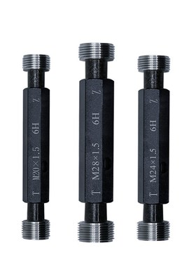 螺纹规 通内止规检具79017公制牙规 细牙螺纹塞规量规工高精度塞