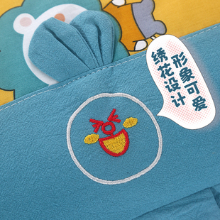 儿童幼儿园专用枕头决明子荞麦壳皮2岁3岁6岁周岁以上枕芯带枕套