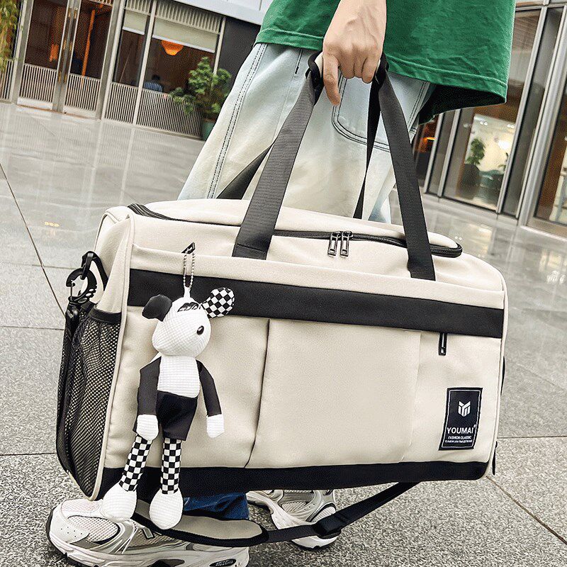 短途手提旅行包学生住校行李包大容量收纳袋运动游泳健身包,箱包皮具/热销女包/男包,旅行袋,淘宝优惠券,粉丝福利购,淘宝优惠卷