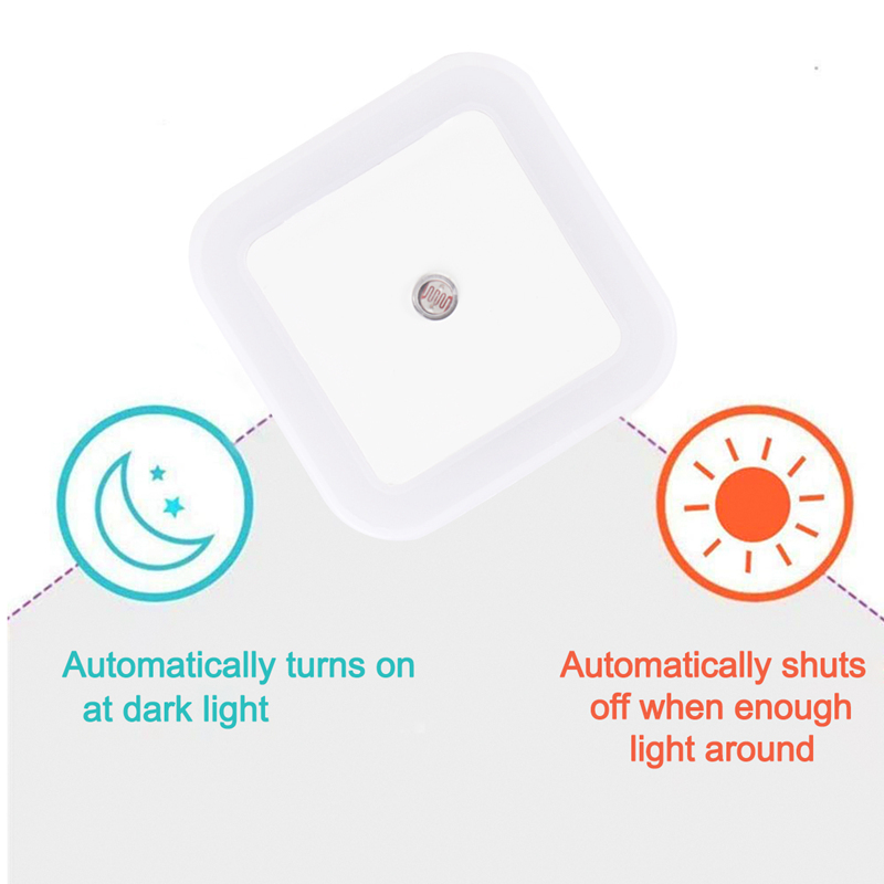 速发PATIMATE Wireless LED Night Light Sensor Lights EU US Pl