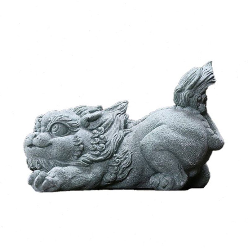 中式国潮风青砂石招财貔貅摆件客厅办公室桌面水族鱼缸造景装饰品,家居饰品,桌面摆件,淘宝优惠券,粉丝福利购,淘宝优惠卷