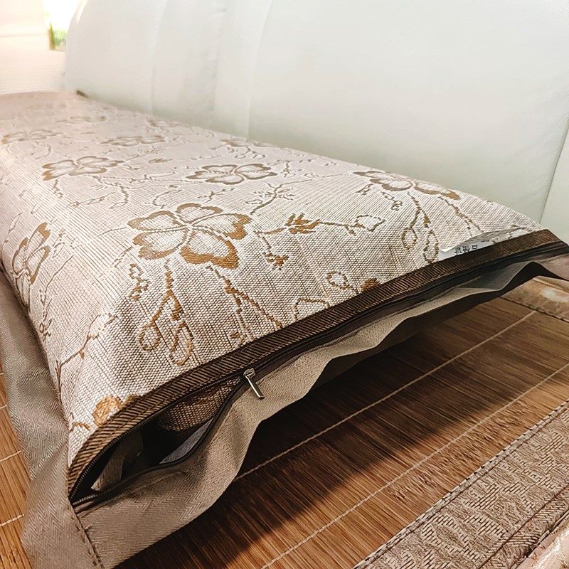 夏季凉席长枕套藤席竹席双人加长枕头套1.2m1.5米冰丝枕头席1.8,床上用品,枕套,淘宝优惠券,粉丝福利购,淘宝优惠卷