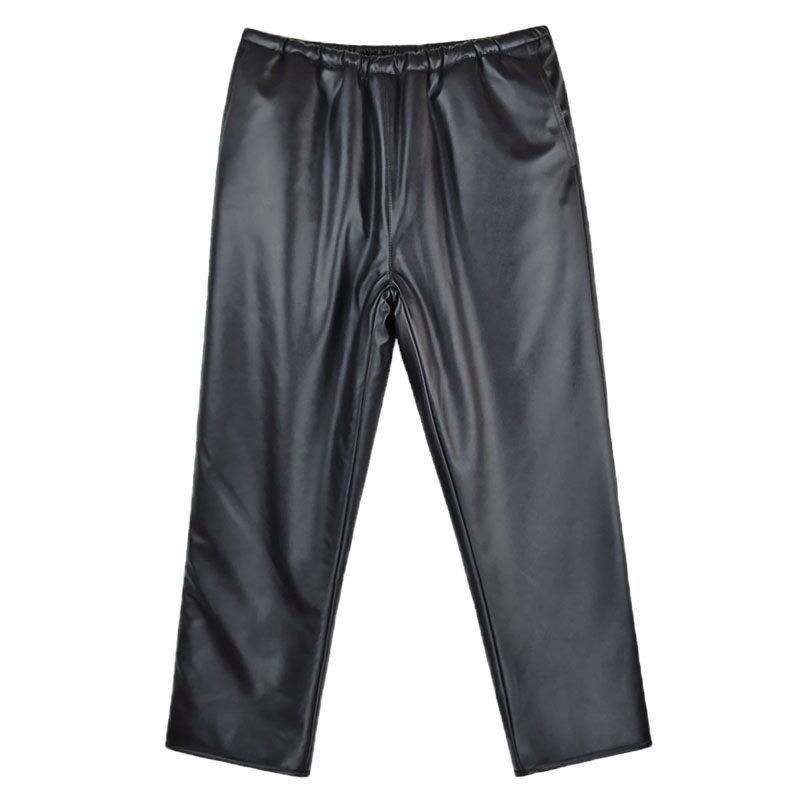 皮裤男防水工作服松紧腰中老年秋冬季骑行防风加厚加绒宽松皮棉裤,男装,皮裤,淘宝优惠券,粉丝福利购,淘宝优惠卷