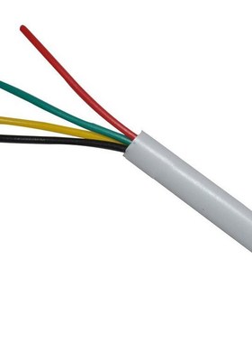 白色家用无氧铜线电缆4*1.5平方RVDV软护套线 3C认证电线电缆