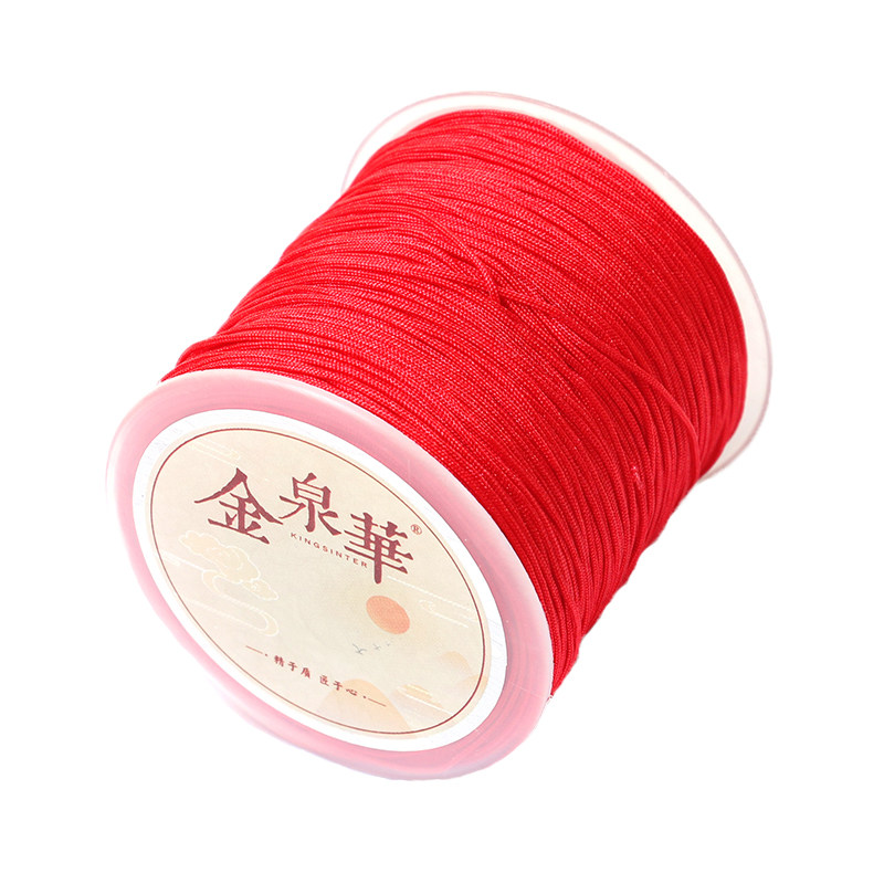 新品72号玉线中卷手工编绳线绳吊坠线手链红线绳子手绳编织绳diy