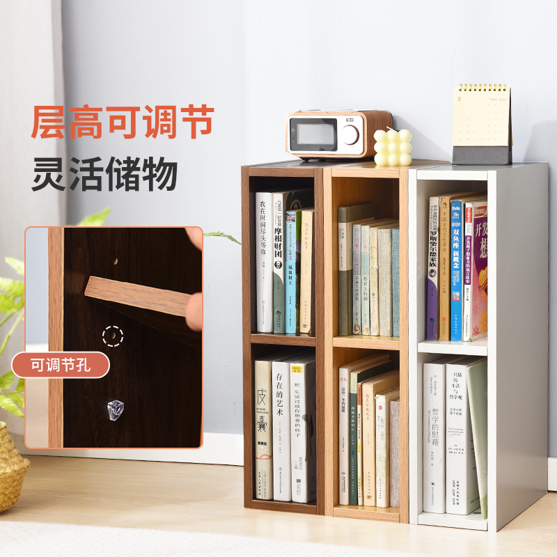 超窄夹缝柜墙边小窄柜床边柜可调节卫生间厨房原木门后15cm收纳柜