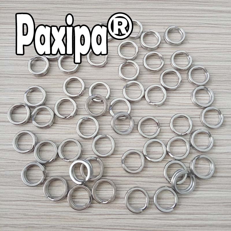 50pcs or 100pcs Stainless Steel Split Ring Diameter 2mm to 1