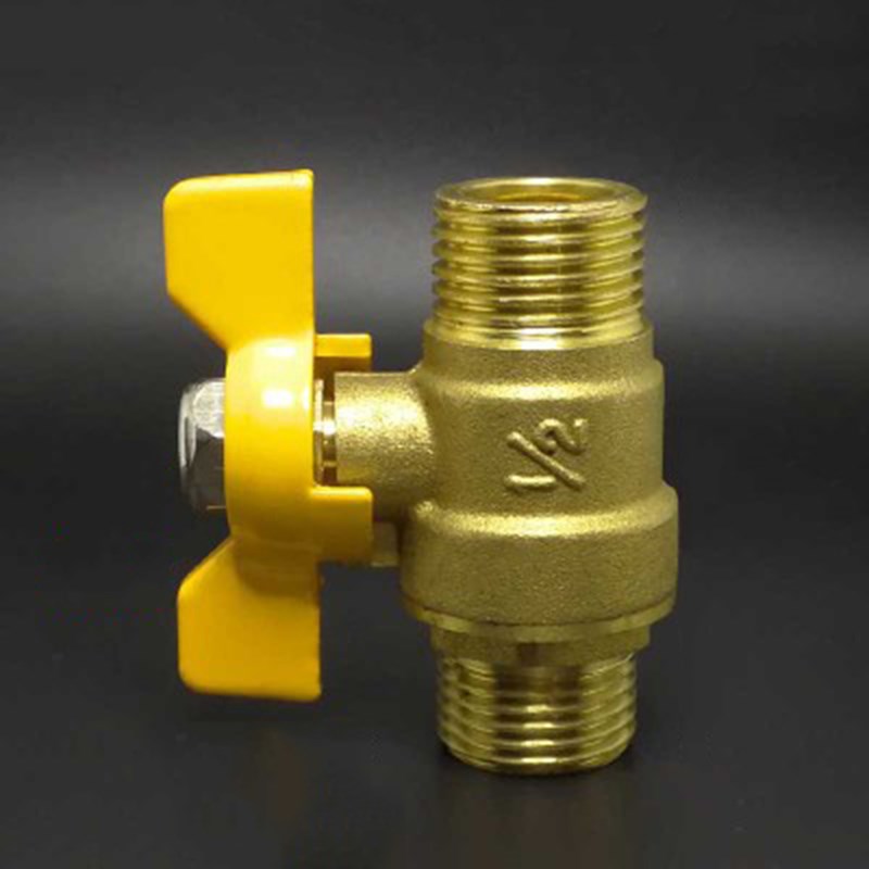 1/2'' BSP Male x 1/2'' BSP Male Thread Two Way Brass Shut O