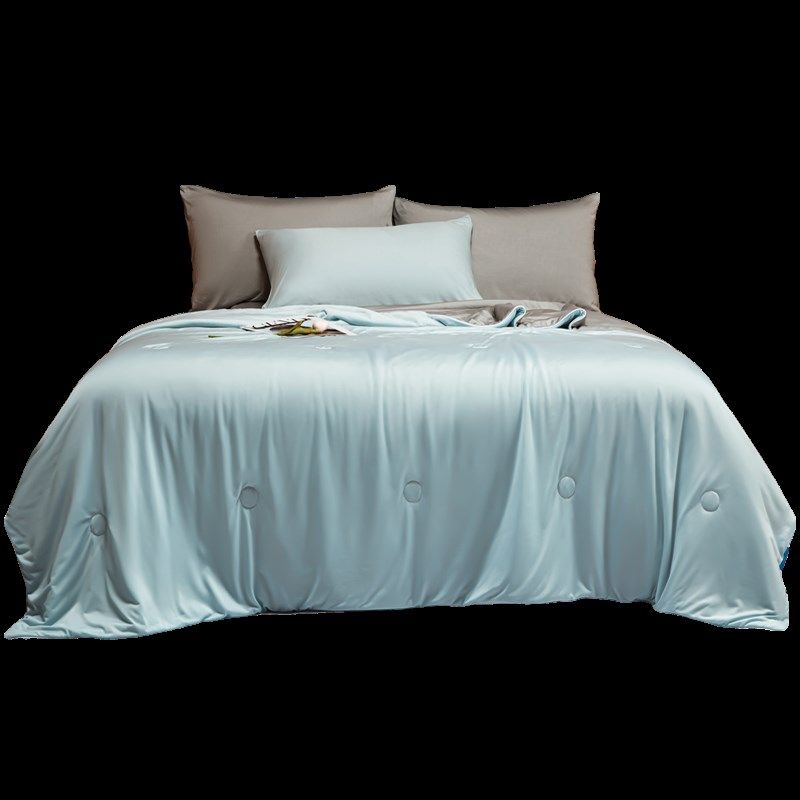 A类凉感空调被冰丝夏凉被可机洗被芯双人薄款被子夏季冷气被,床上用品,棉花被,淘宝优惠券,粉丝福利购,淘宝优惠卷