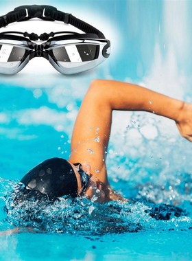 Myopia Swimming Goggles Ear Coated Water diopter Eyewear Gla