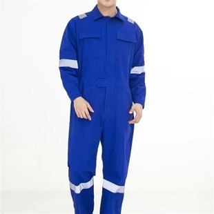 长袖连体工作服套装男连体工装船员海员煤矿造船服劳保服定制