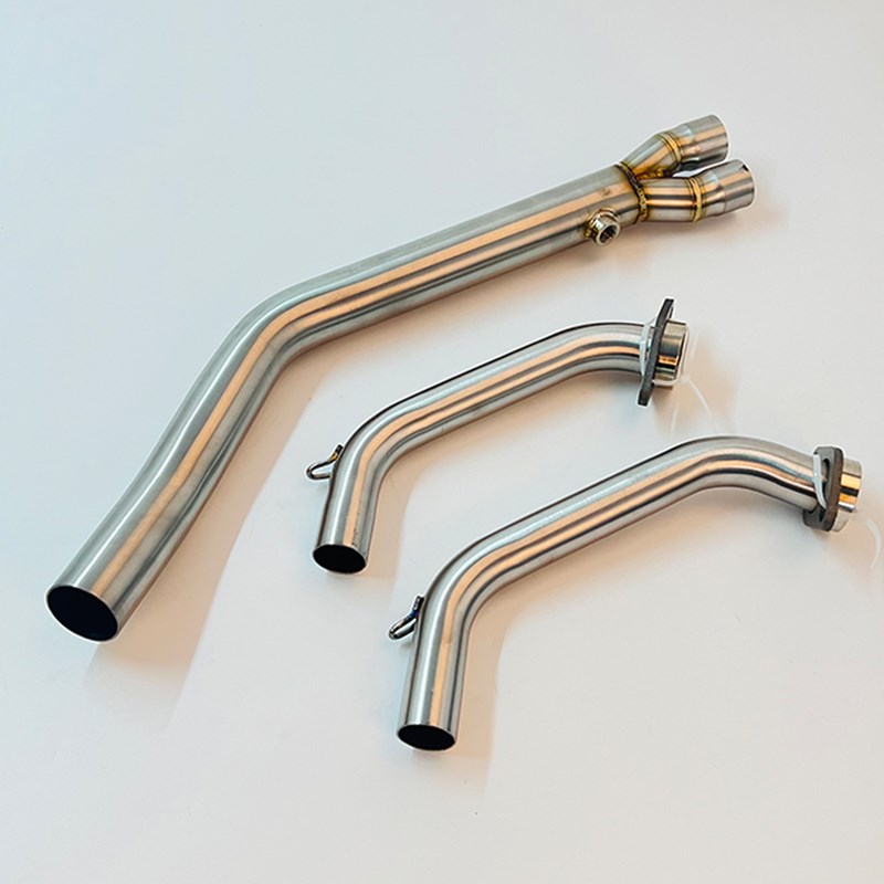 适用于SYM三阳TL500排气管改装MAXSYM TL508钛合金中前段口径