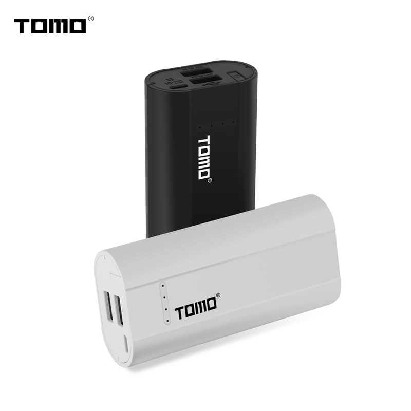 TOMO P2 18650 lithium battery smart Charger Power Bank case