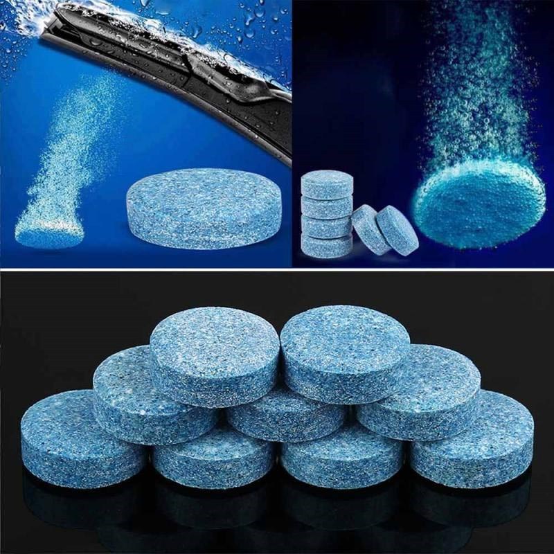 推荐50PCS Car Wiper Tablet Glass Cleaning Washer Car Cleaner