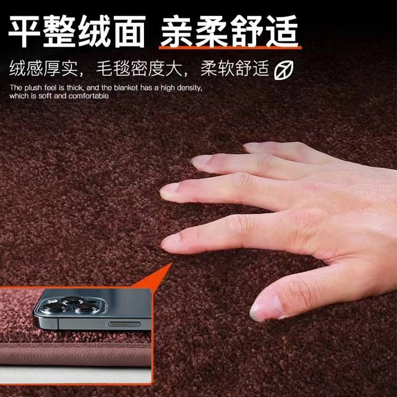 适用极氪009全车地毯脚垫商务车中F排覆盖车垫六座全包围脚垫改装