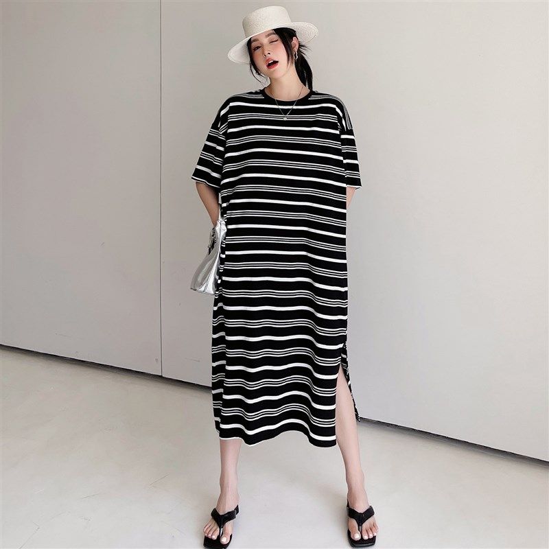 哺乳期夏装时尚辣妈款外出喂奶衣大码女宽松韩版条纹连衣裙中长款,孕妇装/孕产妇用品/营养,哺乳衣/月子服,淘宝优惠券,粉丝福利购,淘宝优惠卷