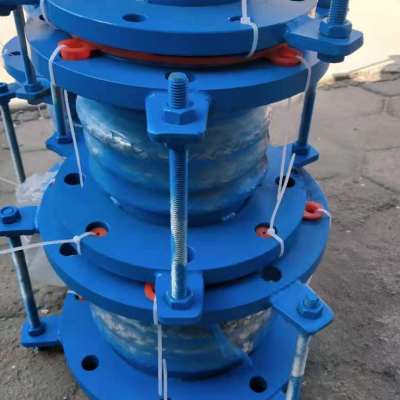 201和304材质内衬四氟法兰式连接管道不锈钢金属波纹补偿器