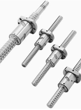 压轧滚珠丝杠 轴径20 导程5 10 20 标准螺帽型LCS47 LCS49-20-5