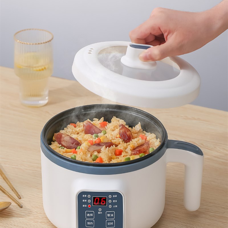 多功能全自动小型电饭o锅智能迷你电饭煲家用煮饭炒菜一体锅电直