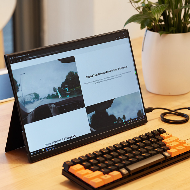 EIMIO便携式显示器15.6寸笔记本外接屏幕便捷手机投屏PS5扩展屏电