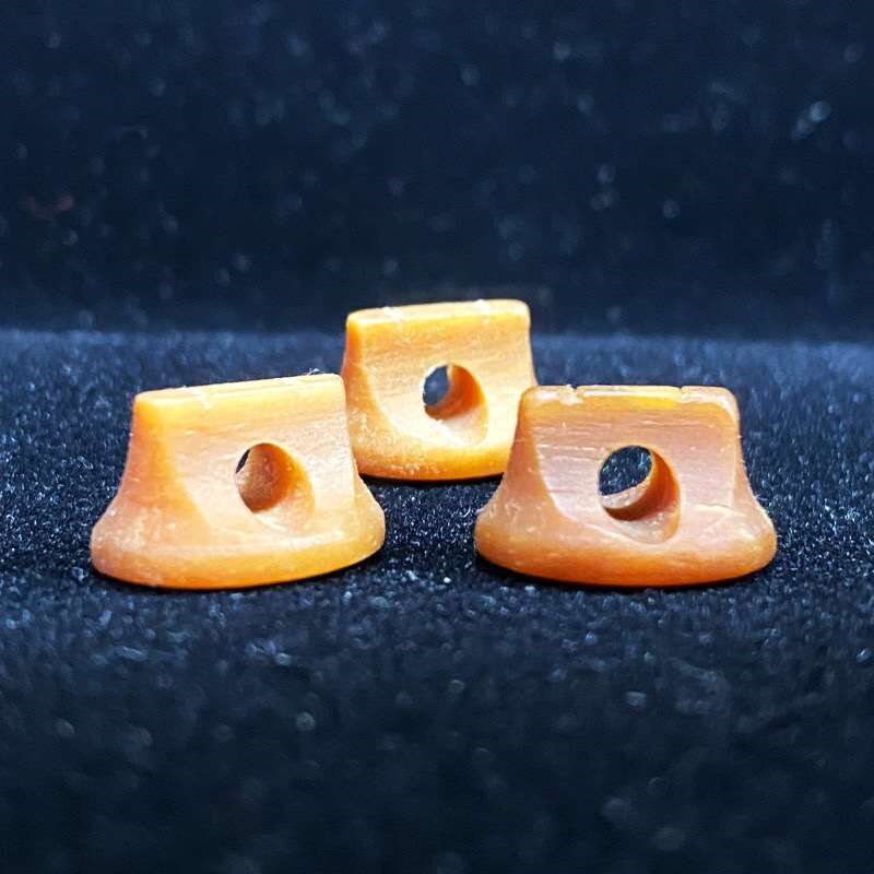 明泉老松节二胡码子琴码演奏级琴码手工制作二胡乐器配件改善音质