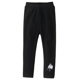 子加厚女宝宝保暖棉裤 女童内搭裤 儿童裤 2023新款 洋派潮 外穿秋冬款