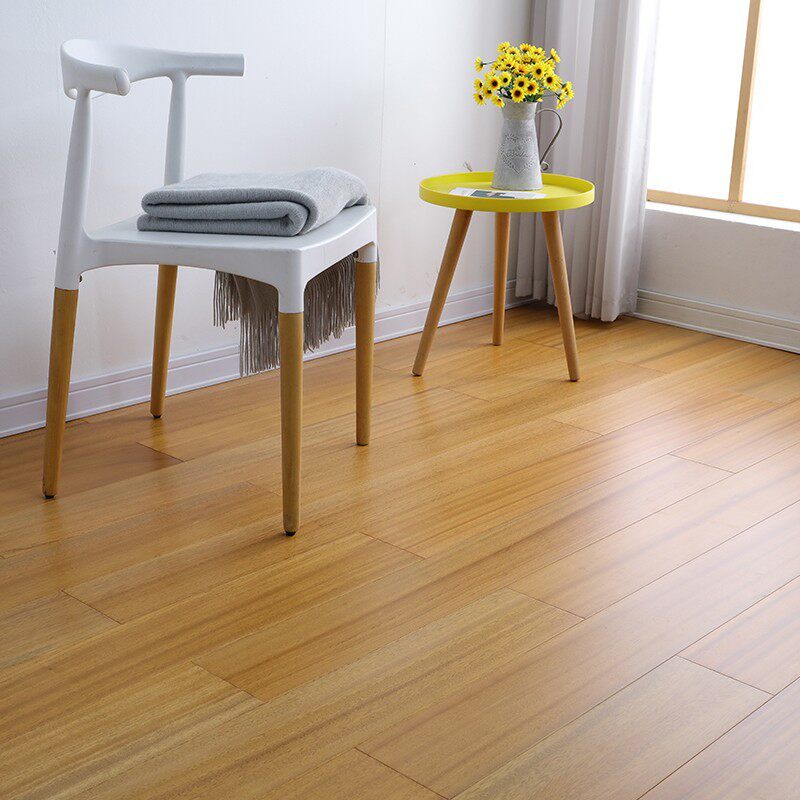 直销新品北欧白枫木原木纯实木地板e极简风家用卧室锁扣地暖免龙