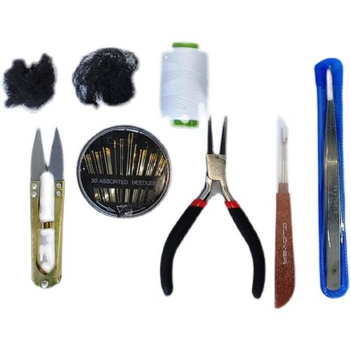 棉花娃娃骨架安装工具10 15 20cm玩偶公仔毛绒玩具娃用手作配件