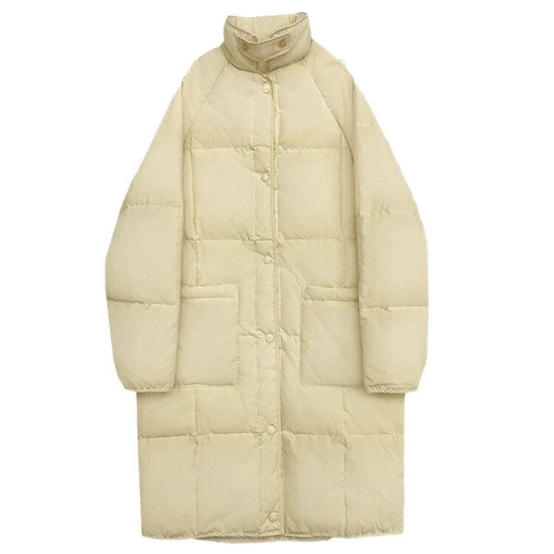 女神保命奶黄色i羽绒棉服女中长款冬2024年新款韩版宽松设计感棉,女装/女士精品,大码棉服,淘宝优惠券,粉丝福利购,淘宝优惠卷