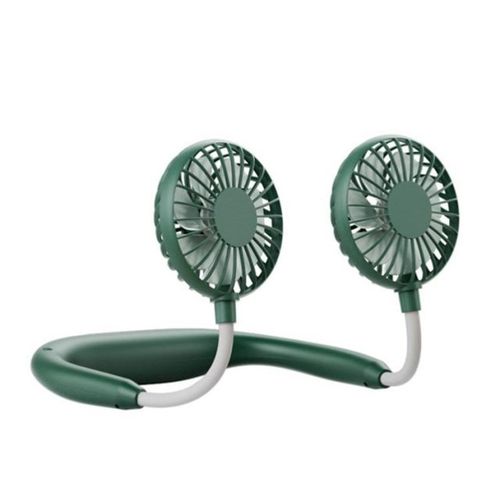 便携式移动小电风扇迷挂在脖子上的风扇大学寝室风扇脖挂式做饭用
