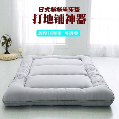 软垫榻榻米床垫睡觉专用垫打地铺睡垫可折叠可收纳懒W人家用夏天