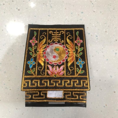 新款精品刺绣网纱道士帽道巾道冠道士用