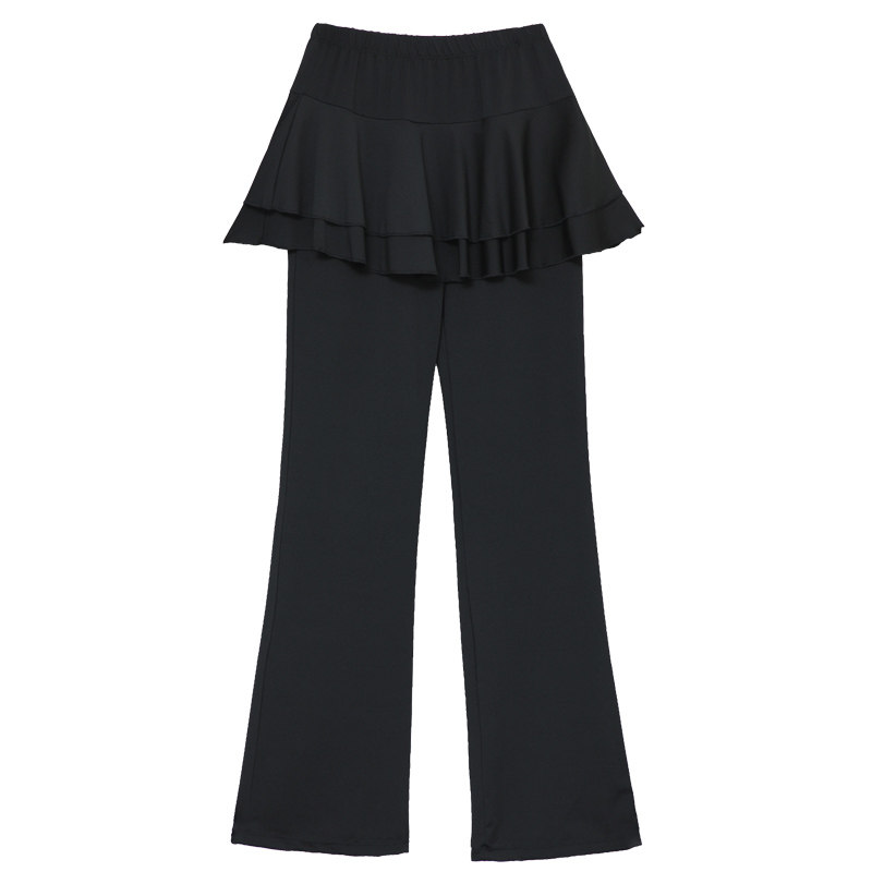 广场舞服装裙裤牛奶丝新款加厚舞蹈裤春夏季跳舞裤子女舞裤女长裤