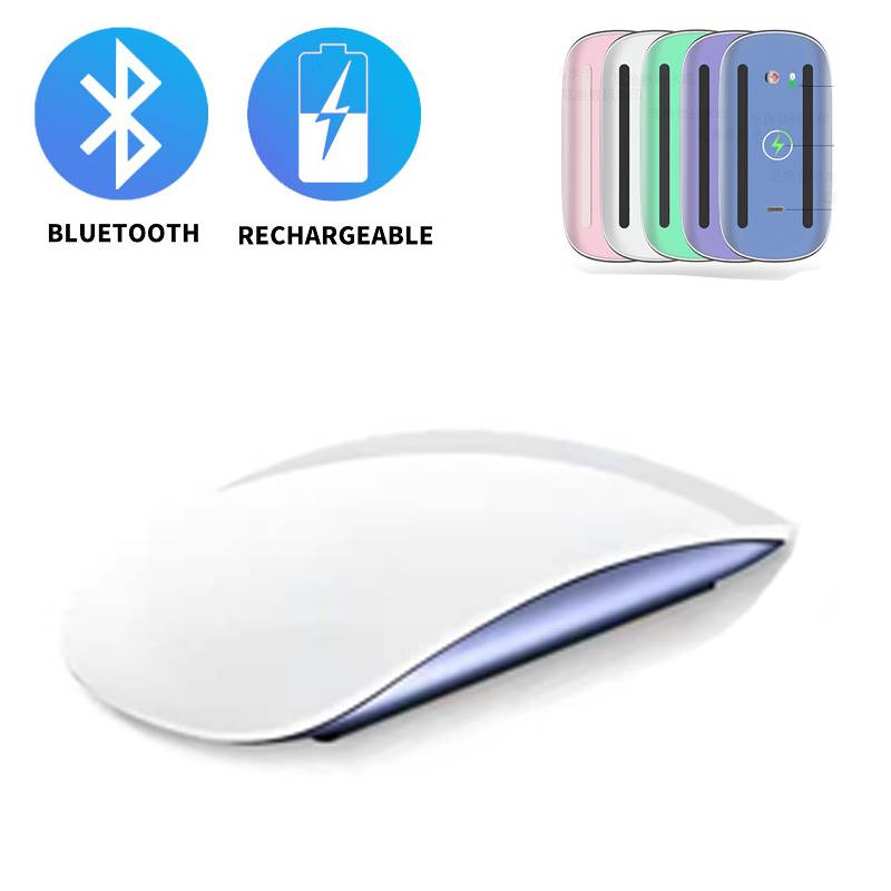 推荐Rechargeable Bluetooth Mouse Wireless Mouse Arc Touch Ma