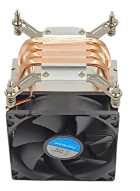 12代纯铜4热管CPU散热器1700 1200 115X静音温控风扇i7 i5 i3风冷