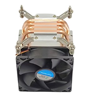 115X静音温控风扇i7 i3风冷 1200 12代纯铜4热管CPU散热器1700