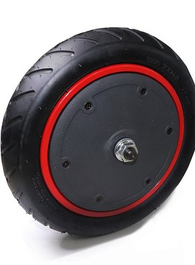 电动滑板车配件二代电机n Pro滑板车电机 36V350W8.5寸红色边电机