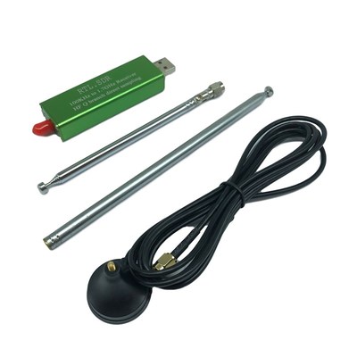 软件无线电 RTL2k832U+R820T2全波段RTL-SDR接收机 航空 短波 宽