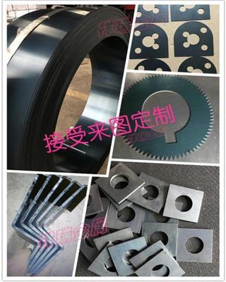 65锰弹簧钢钢板MN钢带片0.1-10mm厚耐磨硬料加工裁剪激光分条切割
