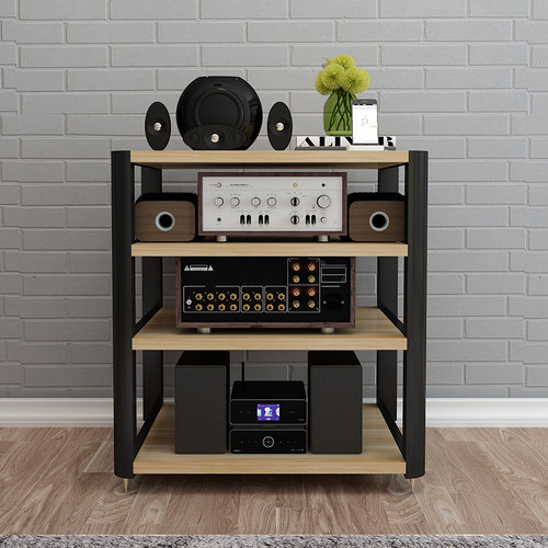 HIFI圆角音响架功放架子音w响柜功放柜多层落地家用机柜机架音箱